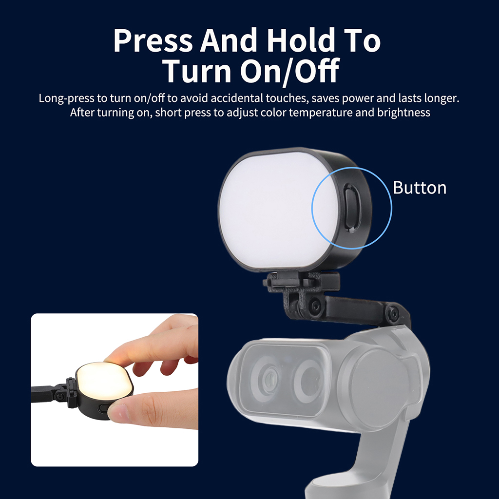 Photography Lighting Angles - Портативный гимбал-осветитель для Insta360 Luna Ultra