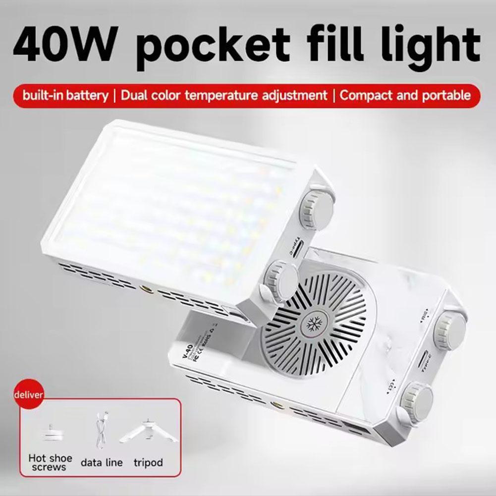 Photography Lighting Portable - Настраиваемый светодиодный светильник для камеры 40