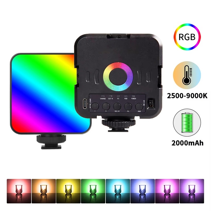Photography Lighting Portable - Портативный мини-видеосвет RGB для фотографии, светодиодная