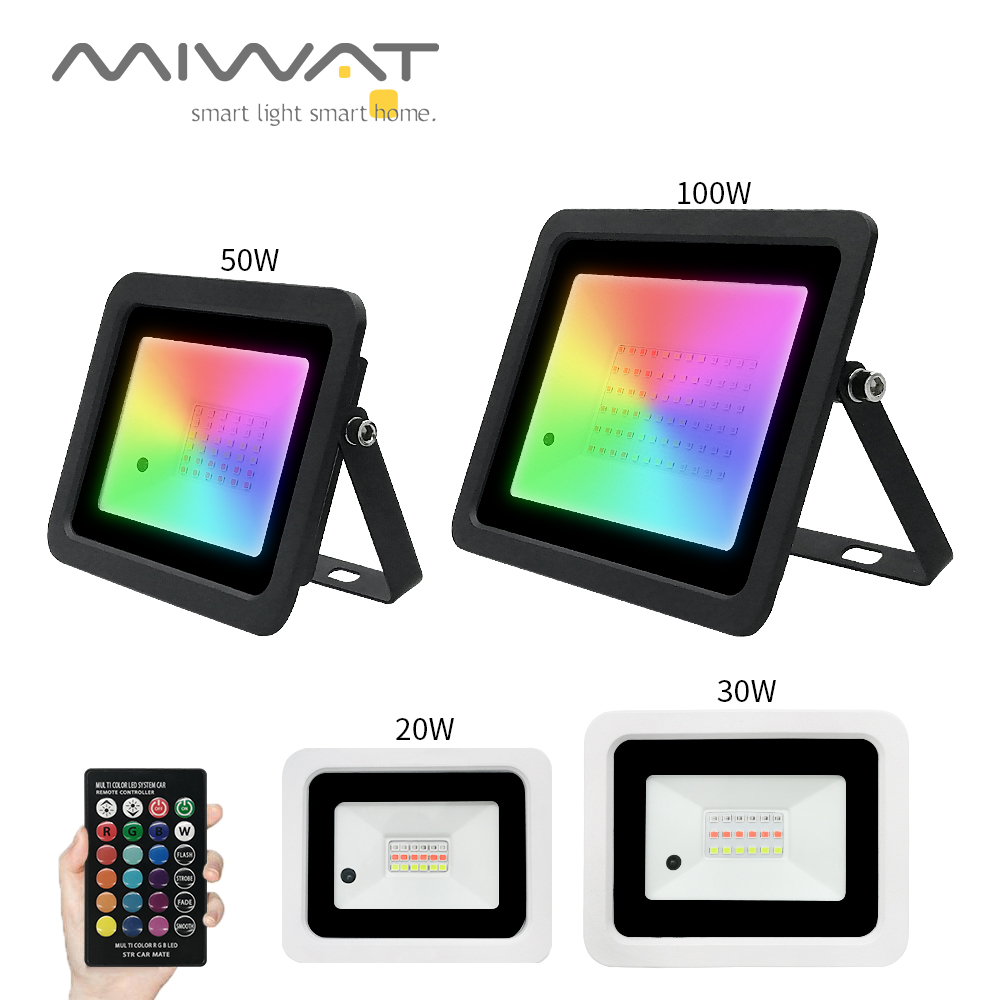 RGB прожектор 100 Вт 50 Вт 30  – обзор и цена Photography Lighting Uk