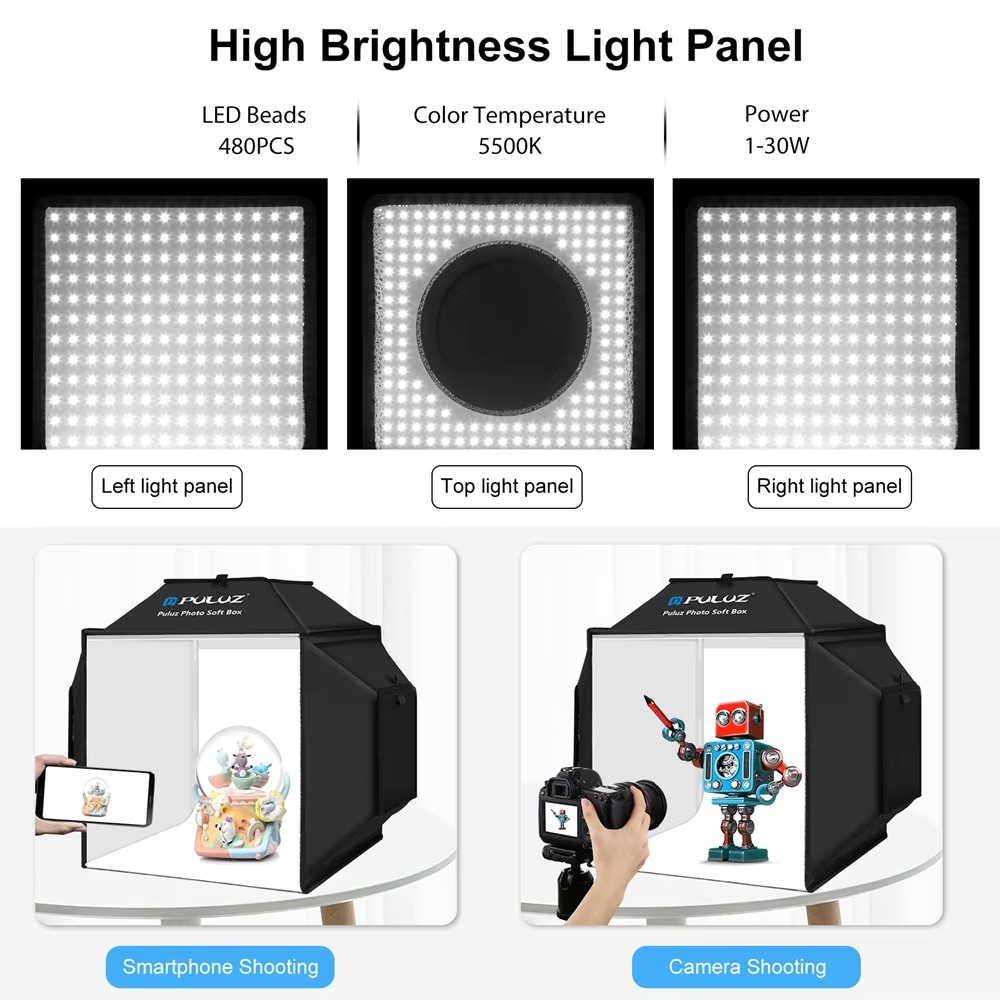 40 см складной световой короб  – обзор и цена Photography Lighting And Backdrop Kits
