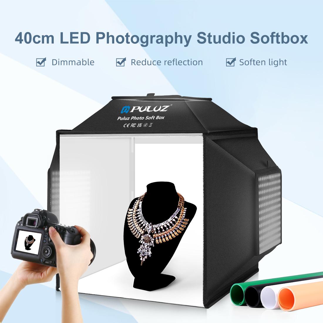PULUZ 40 см складная 72 Вт 550 – обзор и цена Photography Lighting And Backdrop Kits