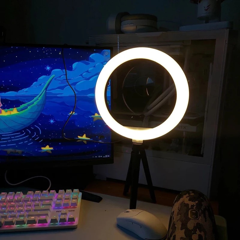 Кольцевая лампа Desiontal 26 с – обзор и цена Photography And Videography Lighting