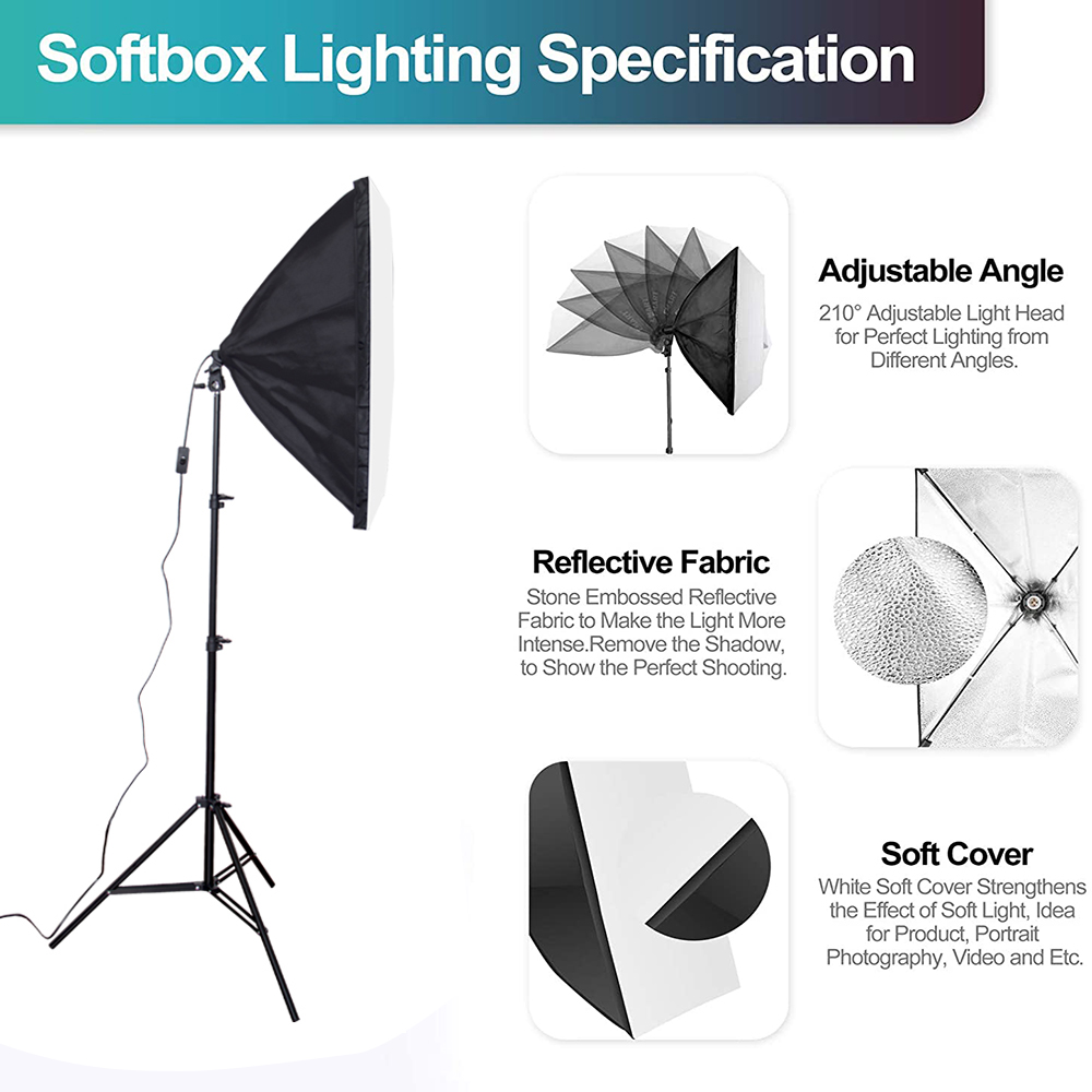 Экономичный набор оборудования – обзор и цена Photography Lighting And Backdrop Kits