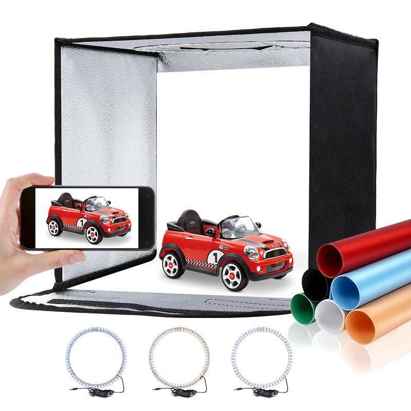 11,8x11,8 дюйма складной свето – обзор и цена Photography Lighting And Backdrop Kits