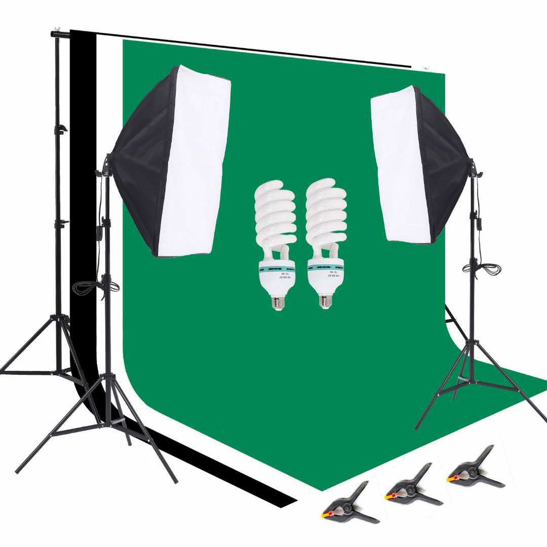 Комплект оборудования для фото – обзор и цена Photography Lighting And Backdrop Kits