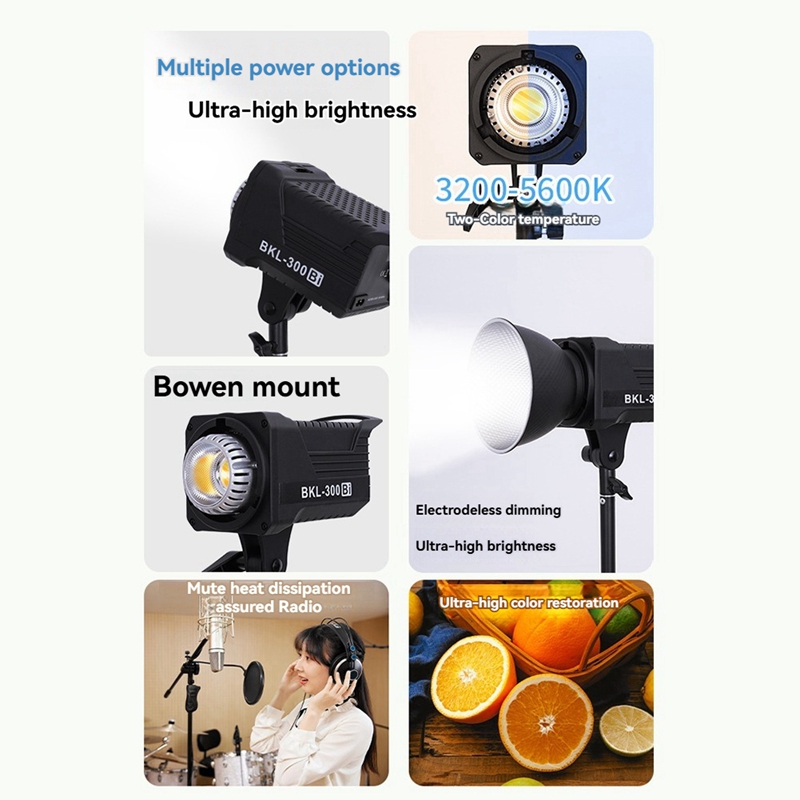 300W Bi LED видеосвет, постоян – обзор и цена Photography And Videography Lighting