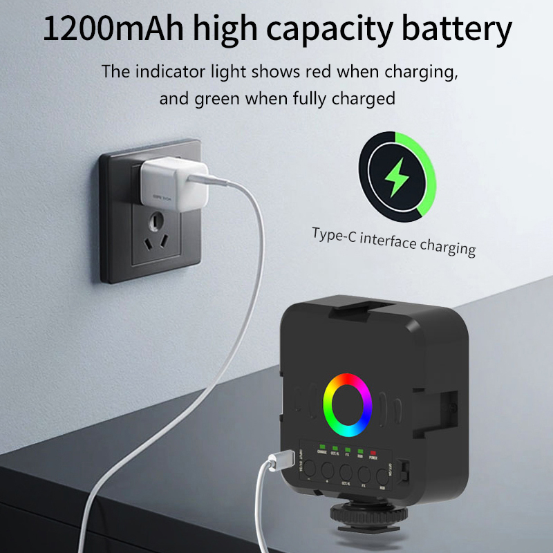 Портативный мини-видеосвет RGB – обзор и цена Photography Lighting Portable