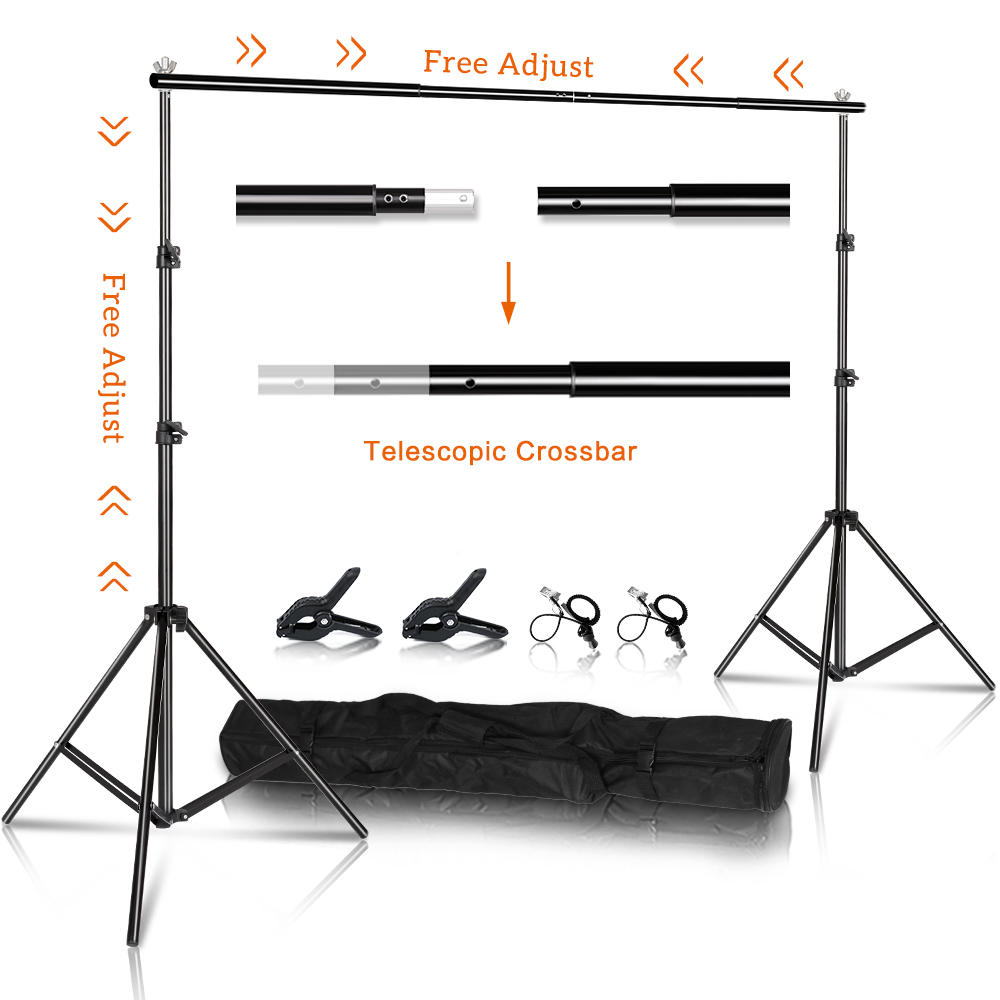 Фоновые системы для фотостудий – обзор и цена Photography Lighting And Backdrop Kits